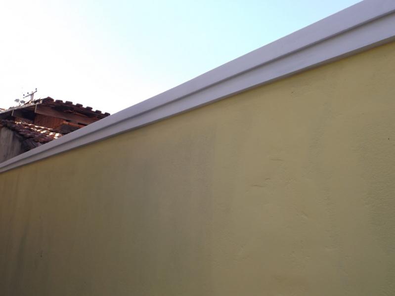 Moldura de concreto para muro preço